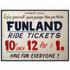 Funland retro Ride Tickets