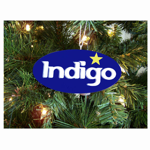 Indigo Ornament