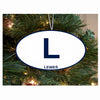 Lewes oval Ornament