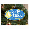 Rusty Rudder Ornament